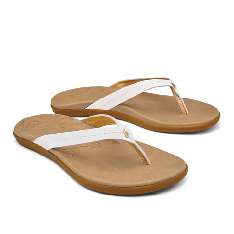Honu - Bright White / Golden Sand